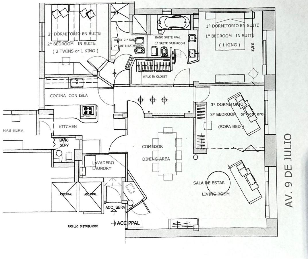Recoleta Luxury Apartment Buenos Aires Luaran gambar